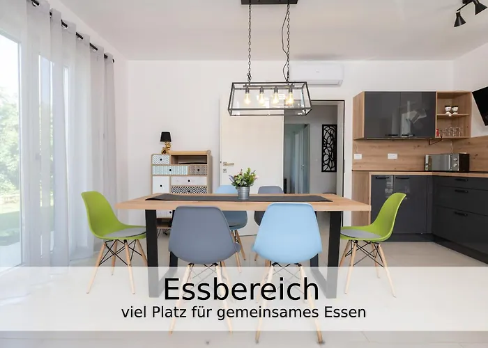 Falco Fuer Familien, Bis 6 Personen, 3 Schlafzimmer Mit Bad En Suite, Pool Mit Loungebereich, Grillterrasse, Schnellem Wlan, 2 Parkplaetze, * Muntrilj